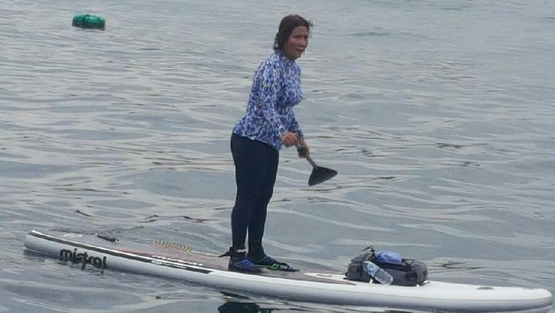 Menteri Susi Minta Wisatawan Jaga Keindahan Laut Gili Ketapang Menteri Susi Minta Wisatawan Jaga Keindahan Laut Gili Ketapang