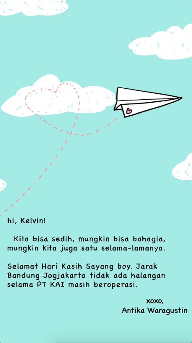 Kita bisa sedih, kita bisa bahagia, mungkin kita juga satu selama-lamanya. Foto: dok. Wolipop