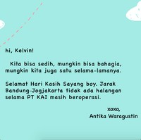 Kita bisa sedih, kita bisa bahagia, mungkin kita juga satu selama-lamanya. Foto: dok. Wolipop