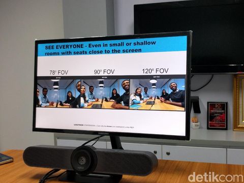 Logitech Rilis Camera Conference Terbaru dengan Sudut Pandang 120 Derajat