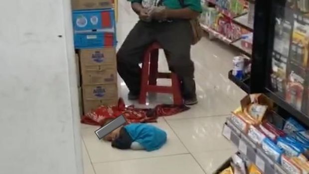 Viral bocah diduga dijadikan pengemis
