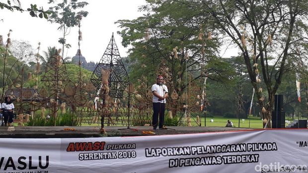 Apel Pengawas Pemilu dan Launching Pengawasan, Kabupaten Magelang.