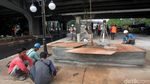 Taman Kartini Percantik Perempatan Lebak Bulus