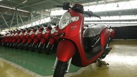 Di periode yang sama, Honda Scoopy terjual 198.566 unit. Foto: Dok. Astra Honda Motor