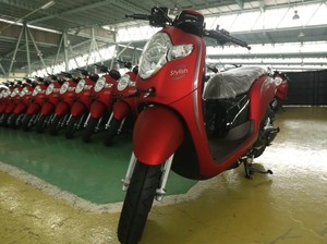 Honda Scoopy Tampil Lebih Segar