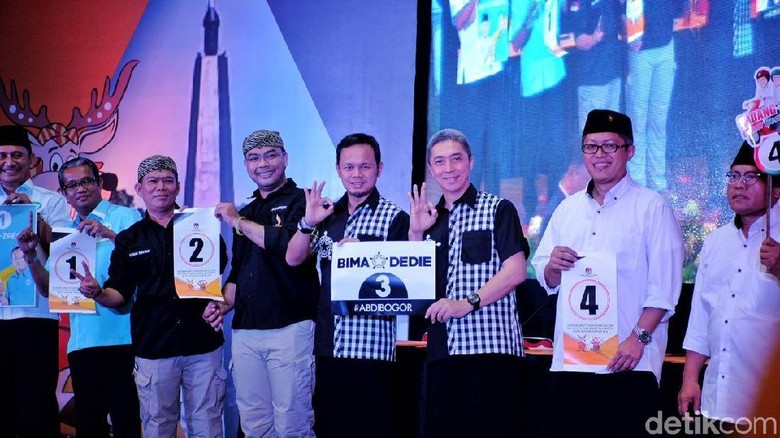 Ini Nomor Urut 4 Pasangan di Pilwalkot Bogor 2018 Ini Nomor Urut 4 Pasangan di Pilwalkot Bogor 2018