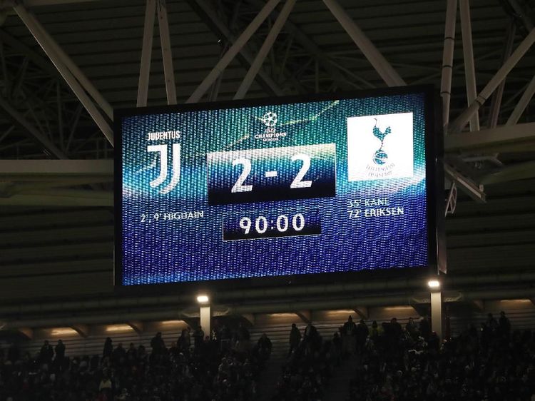 Foto: Juventus Ditahan Imbang Spurs