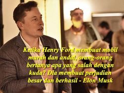 Nasihat Dahsyat dari Si Genius Elon Musk