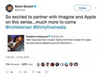 Apple dan Bintang Basket NBA Akan Produksi Serial TV
