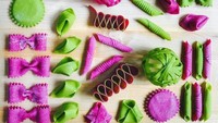 Ini adalah sebagian kecil kreasi pasta Linda. Ia terinspirasi menciptakan pasta cantik karena anaknya dulu picky eater sehingga Linda berusaha menyenangkan anaknya. Foto: Instagram saltyseattle
