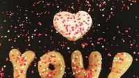Nyatakan perasaan Anda kepada pasangan di hari Valentine dengan donat-donat renyah berbentuk karakter dari toko donat, Donutology di Kansas, Amerika. Foto: Instagram/Donutlogy