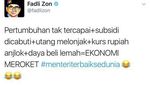 Fadli Zon ke Sri Mulyani: Panas di Medsos, Akur di DPR