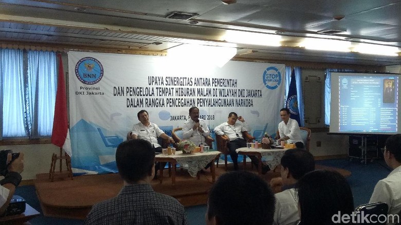 BNN DKI Kumpulkan Puluhan Pengelola Tempat Hiburan Malam BNN DKI Kumpulkan Puluhan Pengelola Tempat Hiburan Malam