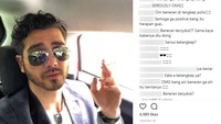 Yang lainnya pun menanyakan perihal kebenaran kabar tertangkapnya aktor berusia 36 tahun itu di foto terakhirnya. (Dok. Instagram/aialbar)