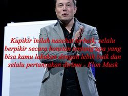 Nasihat Dahsyat dari Si Genius Elon Musk