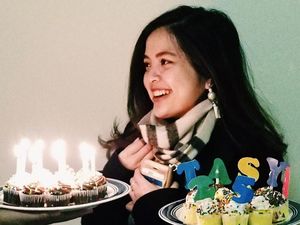 Serunya Tasya Kamila Menikmati Makanan Enak hingga Ngopi di Kafe Sepeda