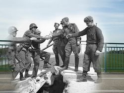 Potret Kontras Kehancuran Perang Dunia dan Kondisi Sekarang