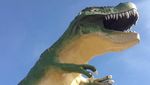 Foto: Beginilah Patung Dinosaurus yang Seperti Aslinya