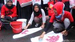 Aksi Ibu-ibu Tuntut UU PRT Disahkan