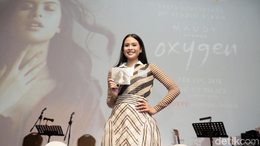 Napas Musikalitas Maudy Ayunda di Album Oxygen