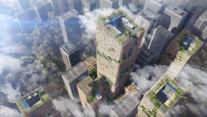 Jepang Akan Bangun Gedung Pencakar Langit Tertinggi dari Kayu