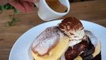 Lembut Gurih Fluffy Pancake dari Osaka Ini Bikin Ketagihan