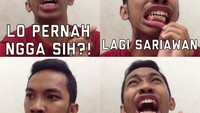 Di luar hal itu, meme seputar sariawan banyak bertebaran. Wajar, sebab sariawan sangat dekat dengan keseharian. Hampir semua orang pernah mengalaminya. Foto: Internet