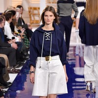 Fashion show Ralph Lauren untuk musim semi 2018 di New York Fashion Week, New York City, Senin 12/2/2018. (Photo by Slaven Vlasic/Getty Images)