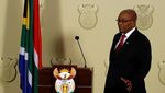 Momen Presiden Afsel Jacob Zuma Umumkan Pengunduran Diri
