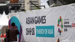 Kemeriahan Sambut Asian Games 2018 di Kawasan Senayan