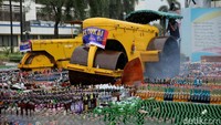 Hasil itu juga menyelamatkan kerugian negara sekitar Rp 45 miliar.