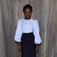 Bintang Black Panther Lupita Nyongo ikut menghadiri perhelatan ini. (Foto: Slaven Vlasic/Getty Images)