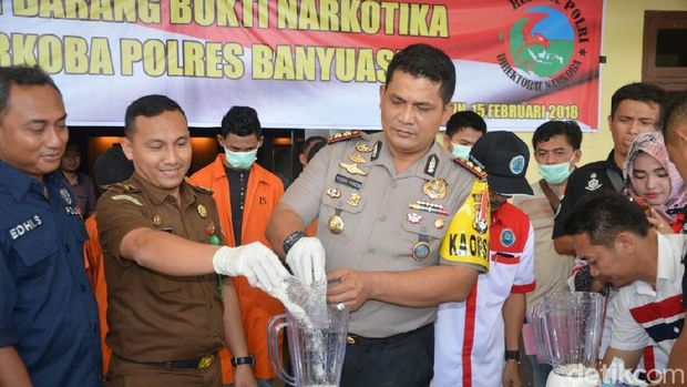 Polda Sumsel Musnahkan 6,6 Kg Sabu dan Ribuan Pil Ekstasi