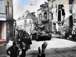 Potret Kontras Kehancuran Perang Dunia dan Kondisi Sekarang