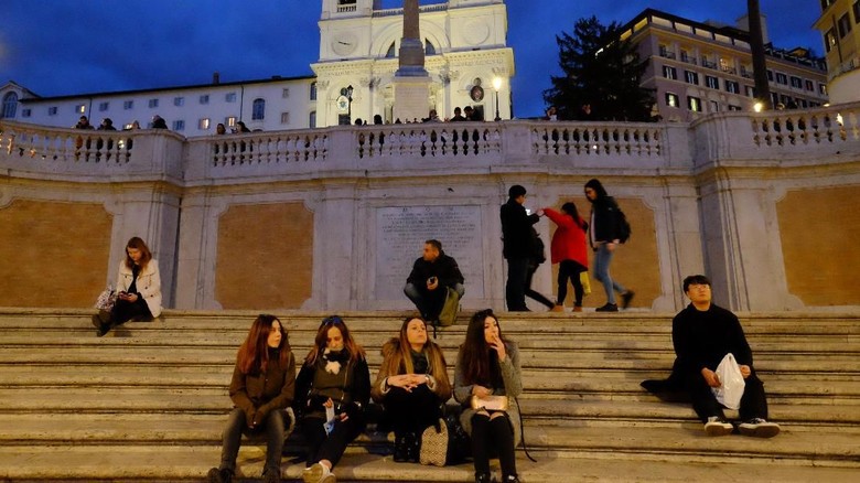 The Spanish Steps (Ardhi Suryadhi/detikcom) The Spanish Steps (Ardhi Suryadhi/detikcom)