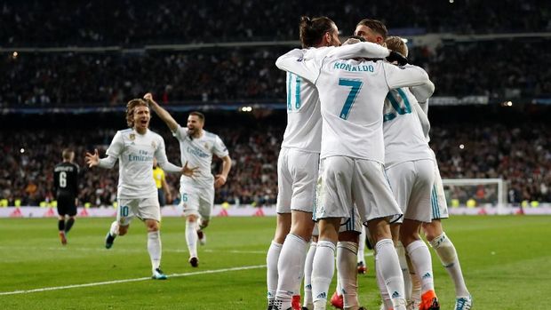 Real Madrid memperbesar peluang lolos ke perempat final usai unggul 3-1 di leg pertama.