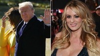 Dalam kesepakatan tutup mulut itu, Trump disebut sebagai David Dennison dan Daniels sebagai Peggy Peterson. Surat pendamping mengungkapkan identitas sebenarnya dari kedua pihak dalam kesepakatan tutup mulut itu, yakni Trump dan Daniels. (Foto: BBC)