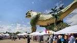Foto: Beginilah Patung Dinosaurus yang Seperti Aslinya