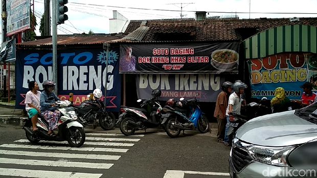 Soto Bok Ireng di Blitar/