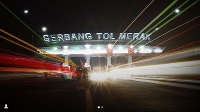 Potret Kecantikan Tol Tangerang-Merak