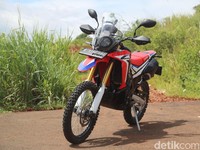 Bertualang Bersama Si Jangkung Honda CRF250 Rally