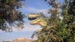 Foto: Beginilah Patung Dinosaurus yang Seperti Aslinya