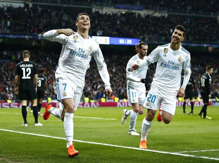 Foto: Madrid Taklukkan PSG di Santiago Bernabeu