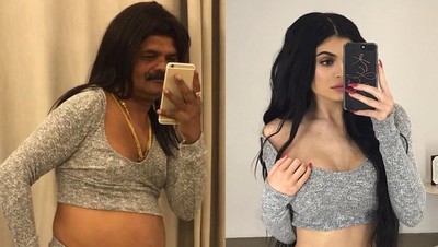 Kocak! Selebgram India Tiru Gaya Kylie Jenner hingga Bieber Jadi Viral