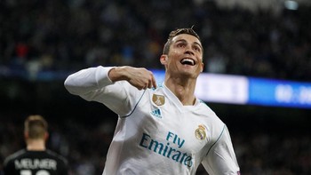 1. Cristiano Ronaldo - Real Madrid - 121 juta follower. Foto: Paul Hanna/ REUTERS