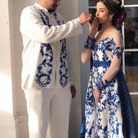 Kemewahan di serangkaian acara pernikahan Tasya Farasya membuat pesta pernikahannya jadi impian banyak orang. Tasya sendiri tampil cantik seperti layaknya putri dari negeri dongeng. Foto: Instagram