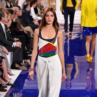 Fashion show Ralph Lauren untuk musim semi 2018 di New York Fashion Week, New York City, Senin 12/2/2018. (Photo by Slaven Vlasic/Getty Images)