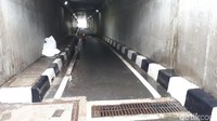 Undepass ditutup untuk perbaikan