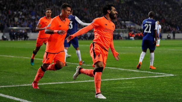 Mohamed Salah kini menjadi pencetak gol terbanyak di Liga Primer Inggris musim ini.