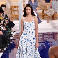 Fashion show Ralph Lauren untuk musim semi 2018 di New York Fashion Week, New York City, Senin 12/2/2018. (Photo by Slaven Vlasic/Getty Images)